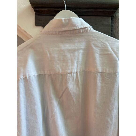 Avirex White Embroidered Button Up Shirt sz XXL EUC - Picture 6 of 6